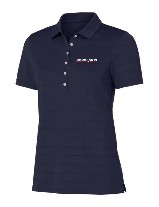 Callaway Womens Navy Ventilated Polo w/Kokolakis Logo