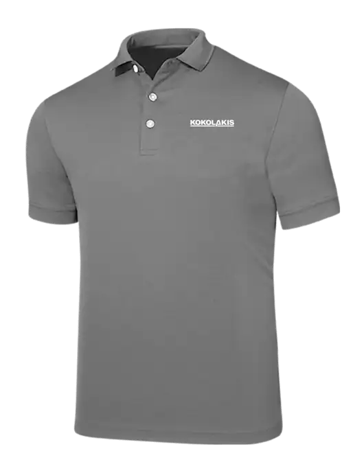 Callaway Ottoman Medium Grey Polo w/Kokolakis Logo