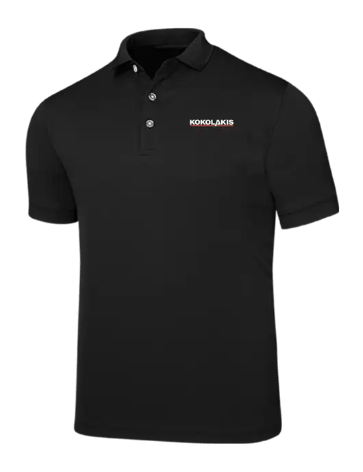 Callaway Ottoman Black Polo w/Kokolakis Logo