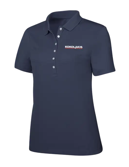 Callaway Womens Ottoman Navy Polo w/Kokolakis Logo
