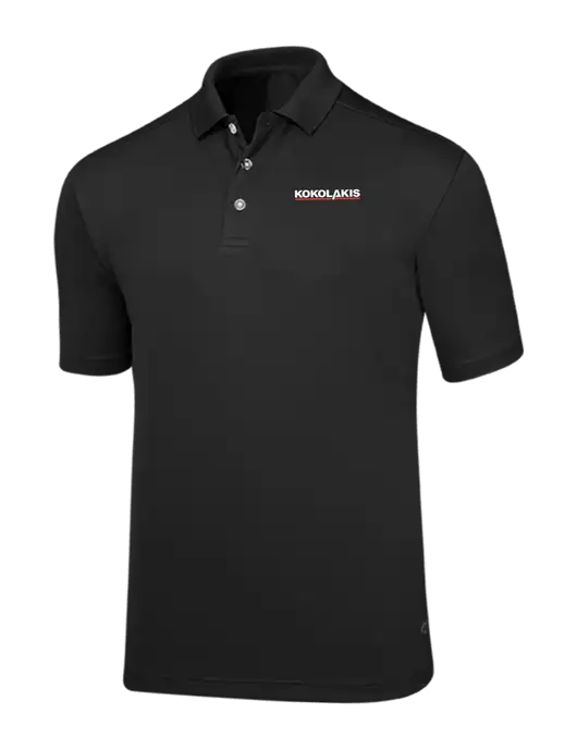 Callaway Core Black Performance Polo w/Kokolakis Logo