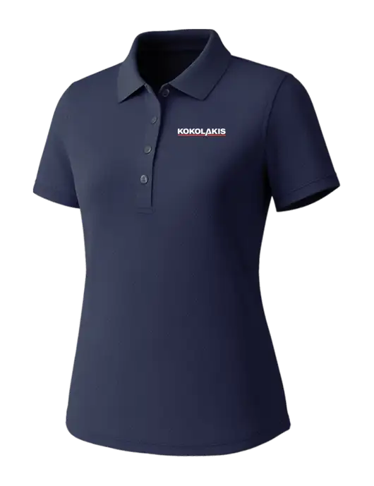 Callaway Womens Core Navy Performance Polo w/Kokolakis Logo