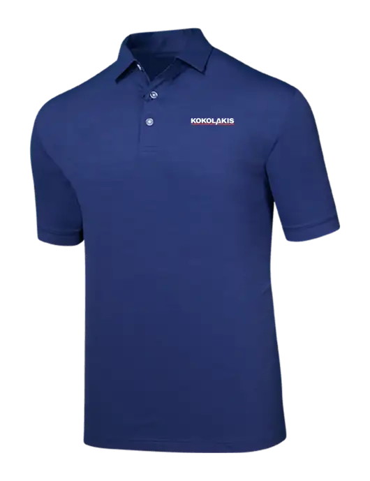 Callaway Navy Fashion Tonal Polo w/Kokolakis Logo