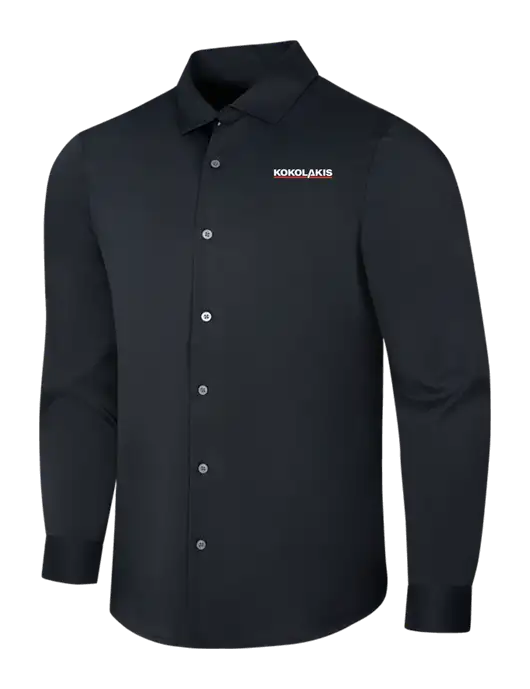 Black City Stretch Shirt w/Kokolakis Logo