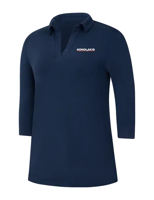 Navy Womens Luxe Knit Tunic w/Kokolakis Logo