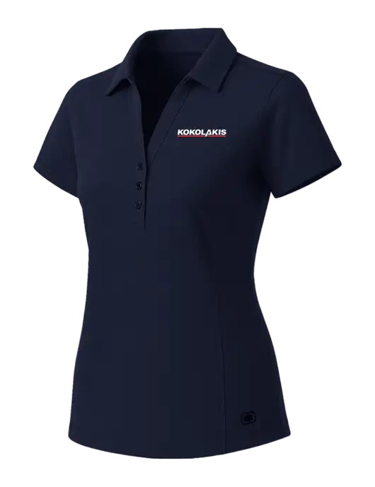 OGIO Womens Navy ONYX Polo w/Kokolakis Logo