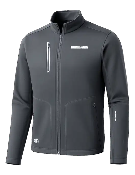 OGIO Dark Grey Endurance Fulcrum Full-Zip w/Kokolakis Logo
