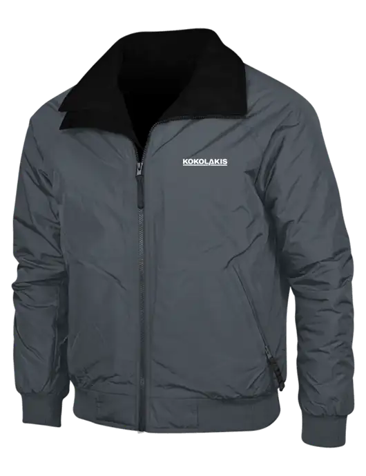Dark Grey/Black Classic Challenger Jacket w/Kokolakis Logo
