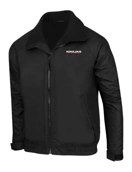 True Black/True Black Classic Competitor Jacket w/Kokolakis Logo