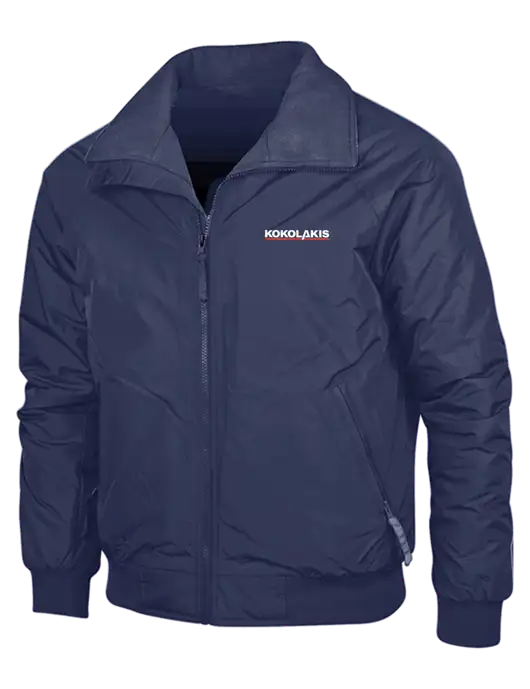 Navy/Navy Classic Challenger Jacket w/Kokolakis Logo