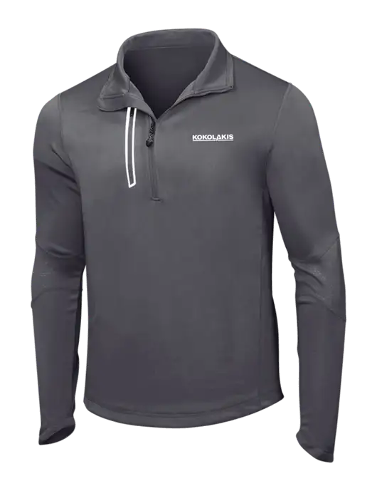 OGIO Gear Grey Endurance Fulcrum 1/4 Zip w/Kokolakis Logo