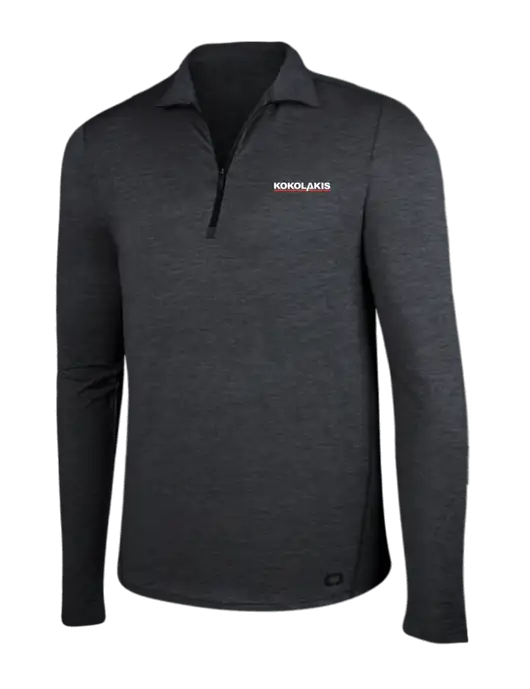 OGIO Blacktop Heather Endurance Force 1/4 Zip w/Kokolakis Logo