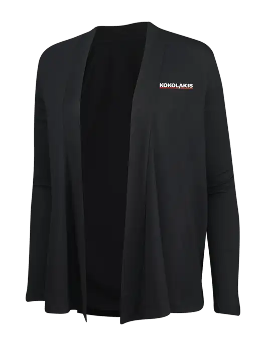 Black Womens Concept Cardigan w/Kokolakis Logo