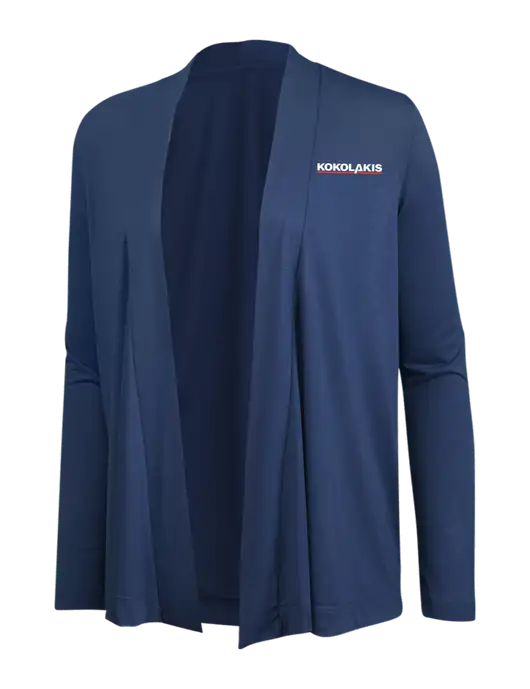 Dusty  Blue Womens Concept Cardigan w/Kokolakis Logo