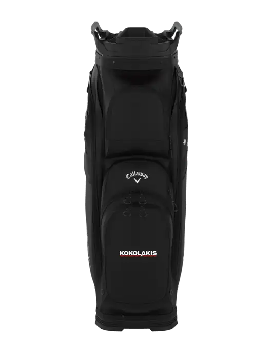 Callaway Org 14 Black Golf Bag  w/Kokolakis Logo