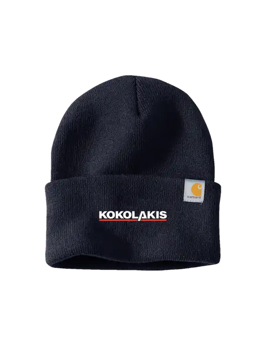Carhartt Navy Watch Cap 2.0 w/Kokolakis Logo