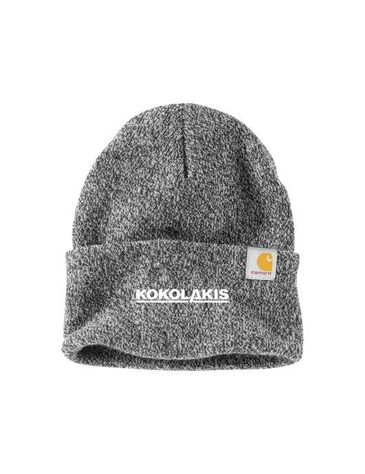 Carhartt Medium Grey Heather Watch Cap 2.0 w/Kokolakis Logo