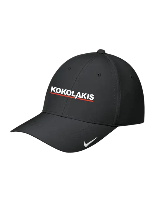 Nike Black Dri-FIT Legacy Cap w/Kokolakis Logo