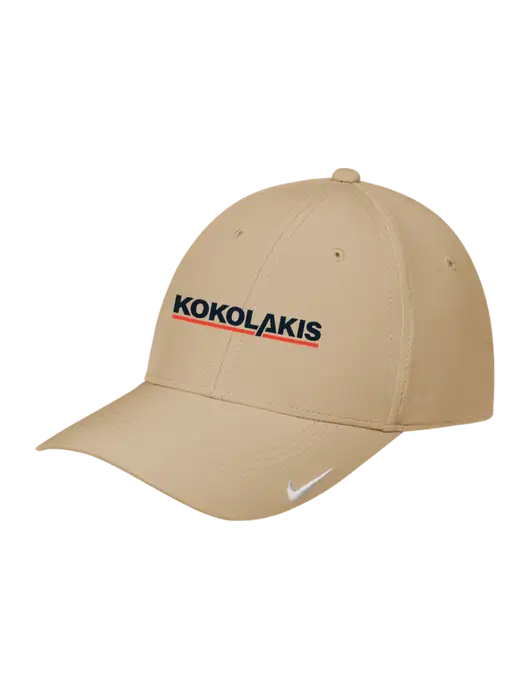 Nike Tan Dri-FIT Legacy Cap w/Kokolakis Logo