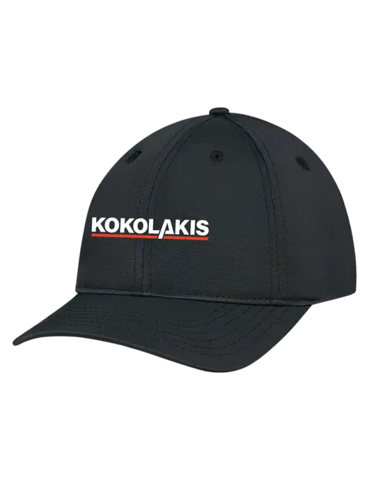 Black Nylon Twill Performance Cap w/Kokolakis Logo