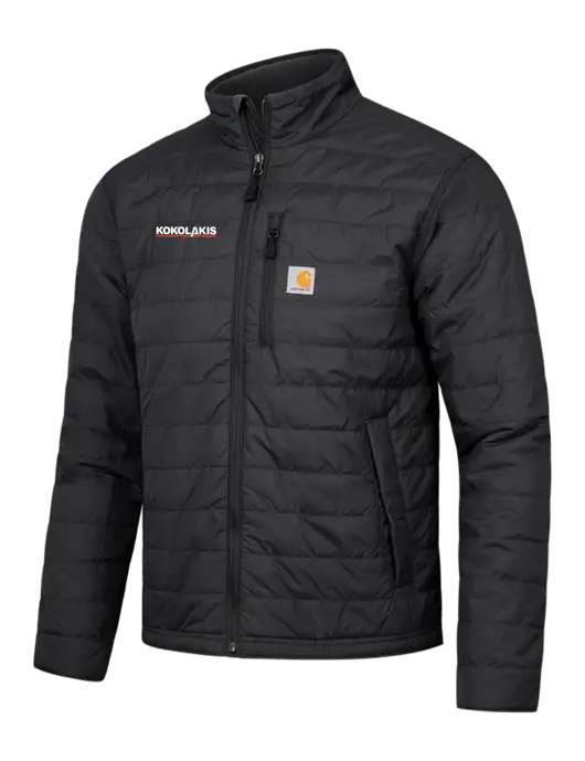 Carhartt Black Gilliam Jacket w/Kokolakis Logo