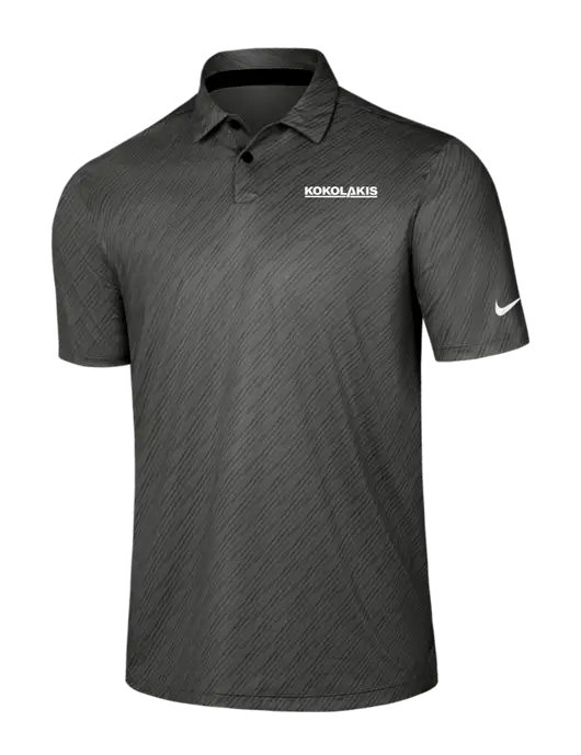 Nike Dark Grey Vapor Dash Polo w/Kokolakis Logo