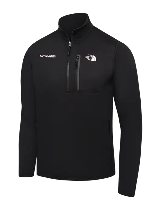 The North Face Black Skyline 1/2-Zip Fleece w/Kokolakis Logo