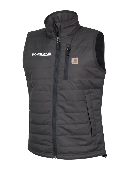 Carhartt Womens Dark Grey Gilliam Vest w/Kokolakis Logo