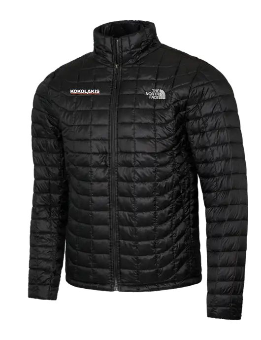 North Face Black ThermoBall Trekker Jacket w/Kokolakis Logo