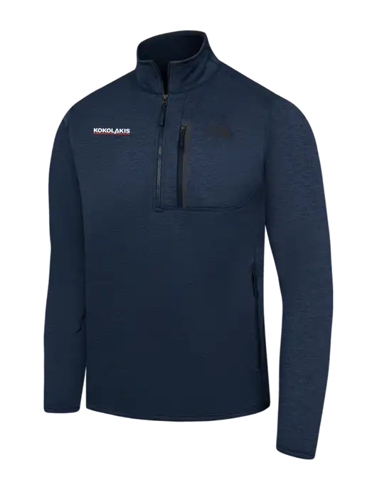 The North Face Navy Heather Skyline 1/2-Zip Fleece w/Kokolakis Logo