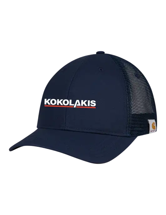 Carhartt Navy Trucker Rugged Pro Series Cap w/Kokolakis Logo
