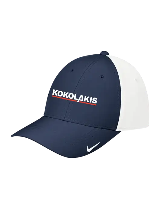 Nike Navy/White Dri-FIT Legacy Cap w/Kokolakis Logo