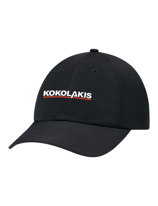 Richardson Relaxed Performance Lite Black Cap w/Kokolakis Logo