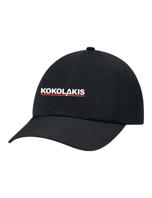 Richardson Relaxed Performance Lite Black Cap w/Kokolakis Logo