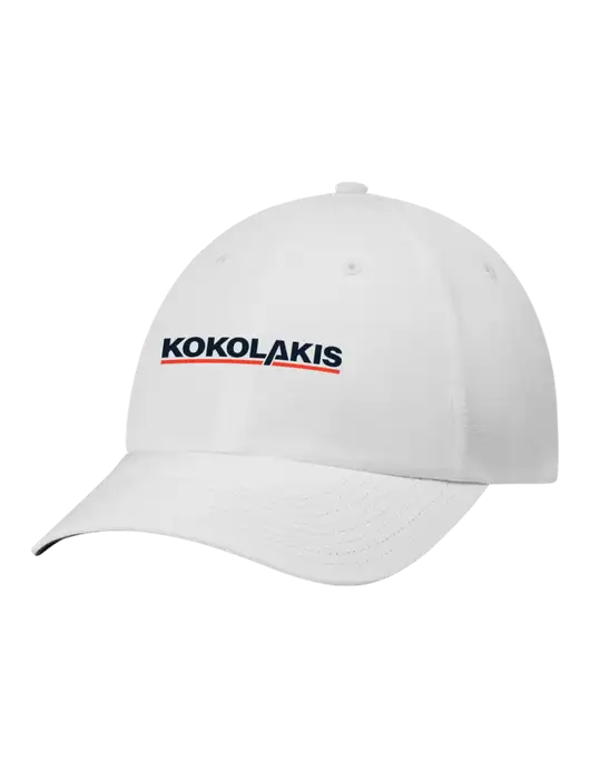 Richardson Relaxed Performance Lite White Cap w/Kokolakis Logo