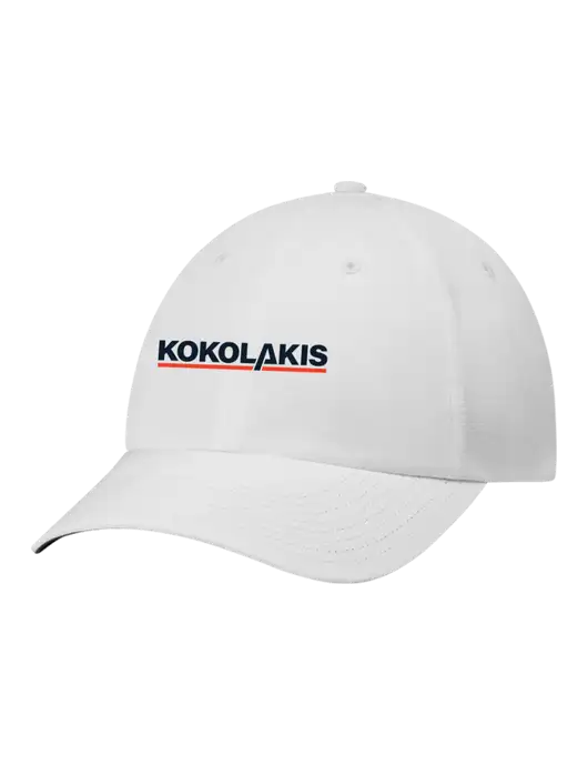 Richardson Relaxed Performance Lite White Cap w/Kokolakis Logo