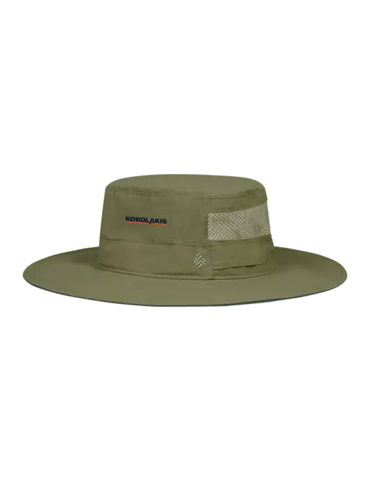 Columbia Dark Tan Bora Bora Booney  Hat w/Kokolakis Logo