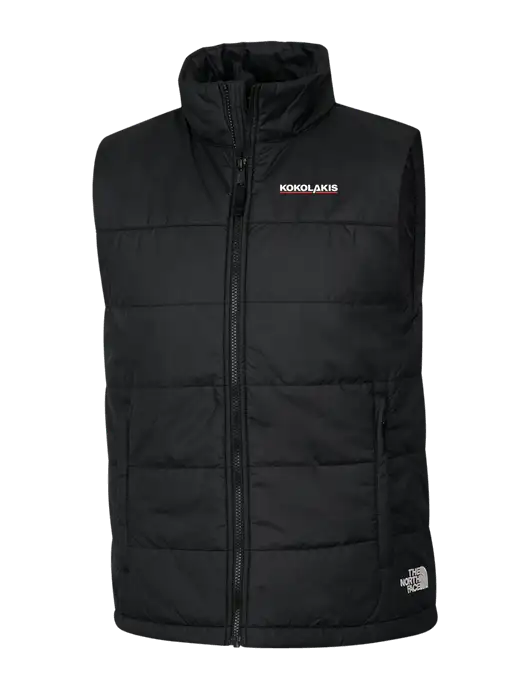 The North Face Black Everyday Insulated Vest w/Kokolakis Logo