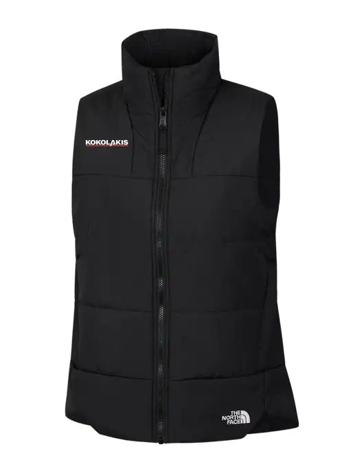 The North Face Womens Black Everyday Insulated Vest w/Kokolakis Logo