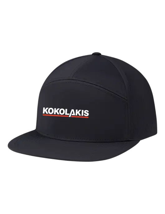 Richardson Black Cannon Cap w/Kokolakis Logo
