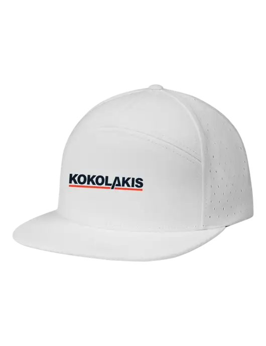 Richardson White Cannon Cap w/Kokolakis Logo