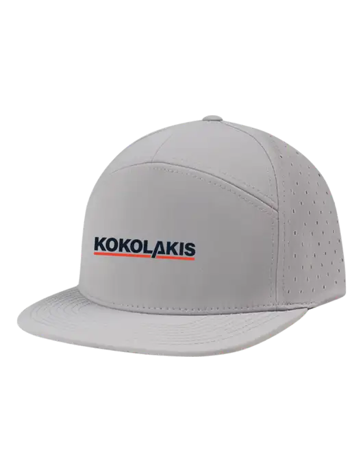 Richardson Light Grey Cannon Cap w/Kokolakis Logo