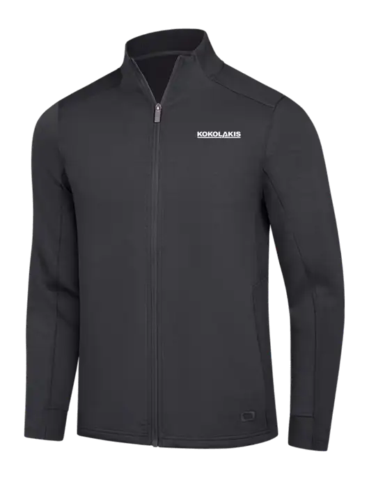 OGIO Dark Grey Transcend Full-Zip w/Kokolakis Logo