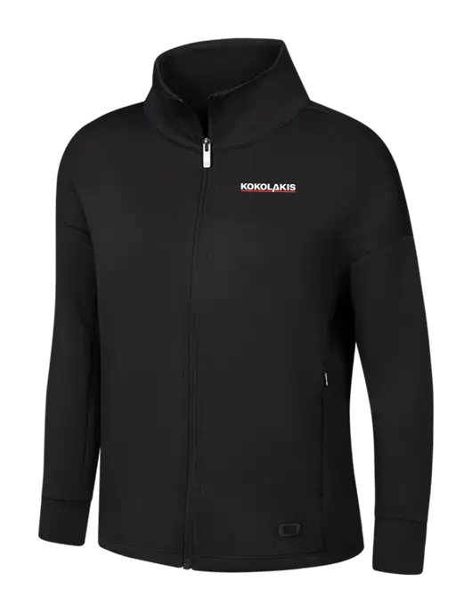 OGIO Womens Black Transcend Full-Zip w/Kokolakis Logo