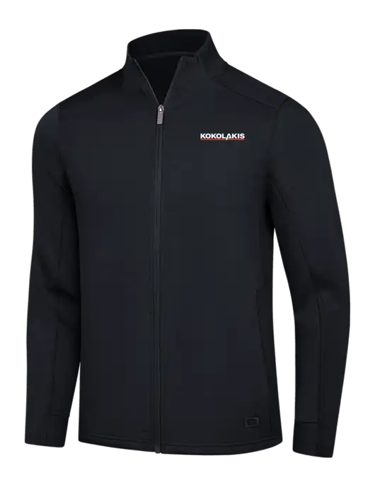 OGIO Black Transcend Full-Zip w/Kokolakis Logo