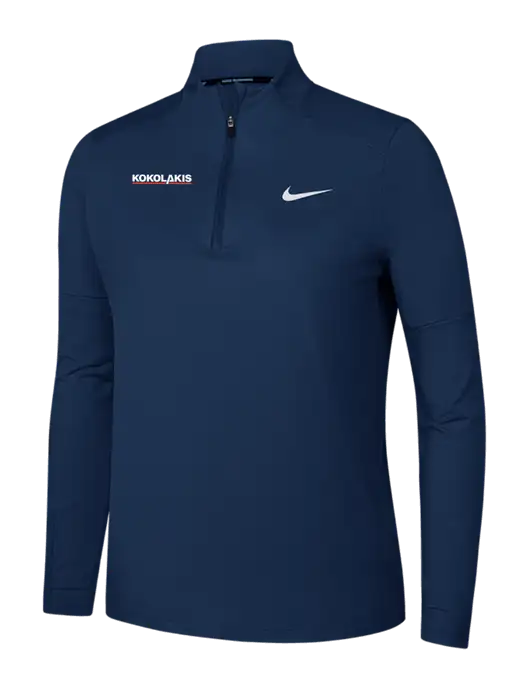 Nike Dark Navy Womens Dri-FIT Element 1/2-Zip Pullover w/Kokolakis Logo