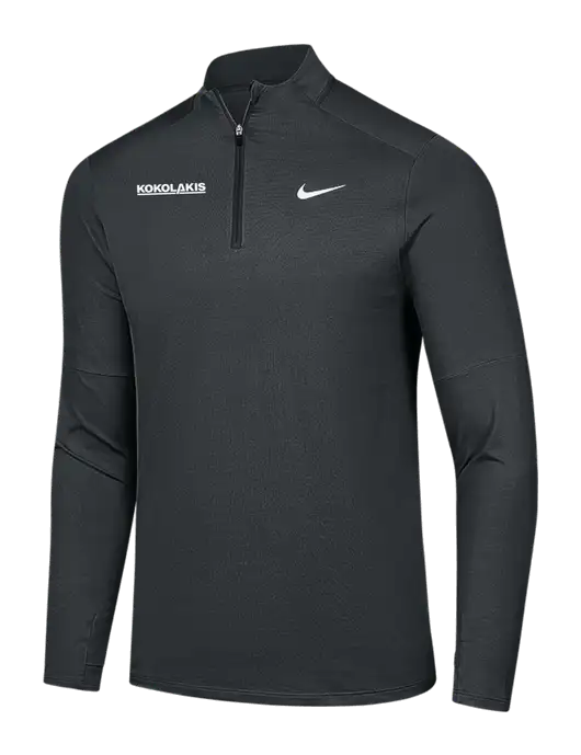 Nike Dark Grey Dri-FIT Element 1/2-Zip Pullover w/Kokolakis Logo