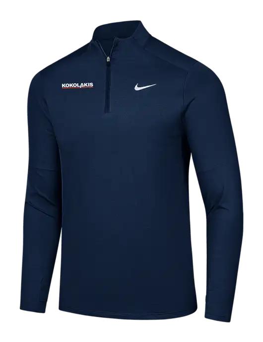Nike Dark Navy Dri-FIT Element 1/2-Zip Pullover w/Kokolakis Logo
