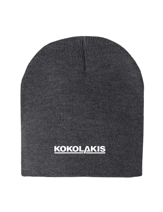 Charcoal Heather Element Knit Beanie w/Kokolakis Logo