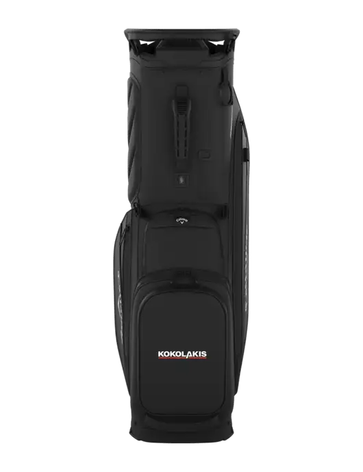 Callaway Fairway 14 Black Golf Bag w/Kokolakis Logo